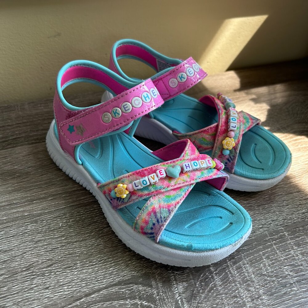 Skechers Jumpsters Tie Dye BFFs Sandal - Kids'